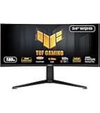 Amazon.com: ASUS TUF 34 Inch Curved Gaming Monitor - WQHD